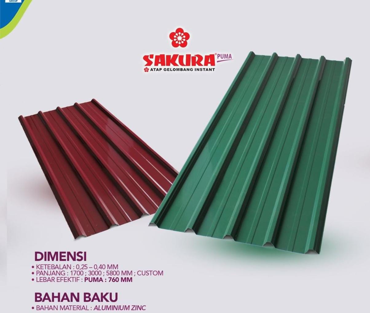 Spandek Warna Sakura
